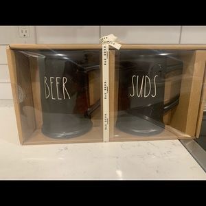 Beer mug drink Rae Dunn coffee set tea glass